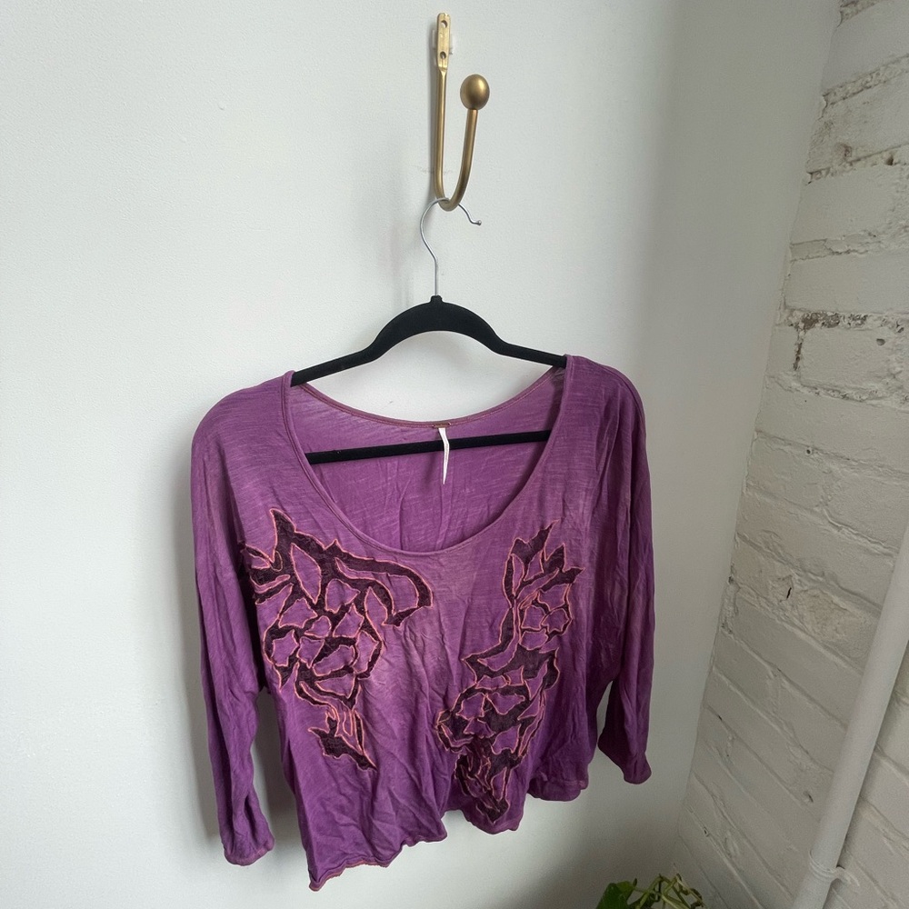 Free People 90s Whimsygoth style re-dyed one of a kind mesh inlay